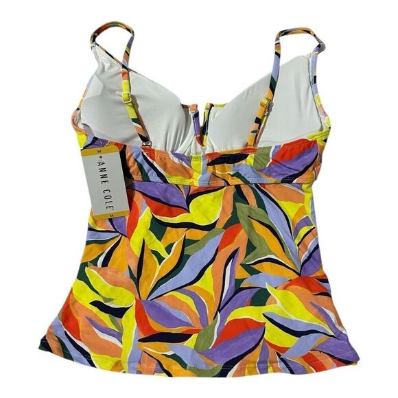 Anne Cole Women’s Tankini Swim Top Size Medium - Picture 10 of 12